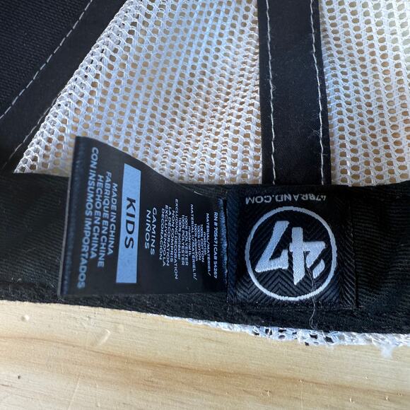 Kid Houston Astros '47 Navy Ramble MVP Trucker Snapback Hat Youth Cap - Picture 8 of 8